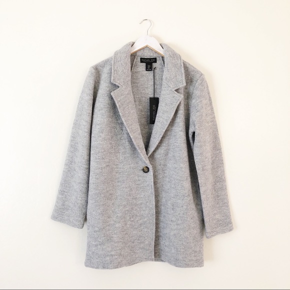 Rachel Zoe Jackets & Blazers - Rachel Zoe Wool Blend Gray Trench Coat